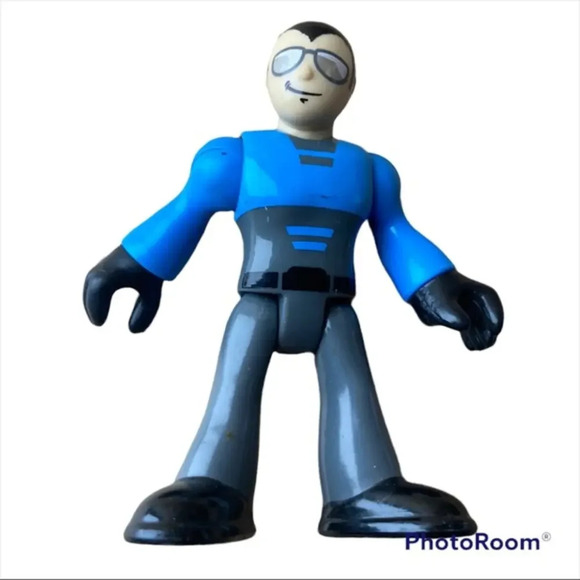 Imaginext Dino Rider Figure From Dimetrodon Dinosaur. Eligible for my 4 for $20 - Picture 1 of 2
